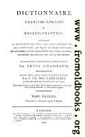 [picture: Title Page, Chambaud's Dictionary]