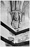 [Picture: Bust of William of Wykeham. 1394.]