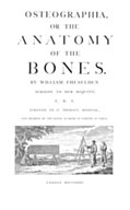 [Picture: Title Page, Osteographia]