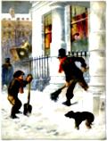 [Picture: Frontispiece: The Snow Sweepers (1865)]