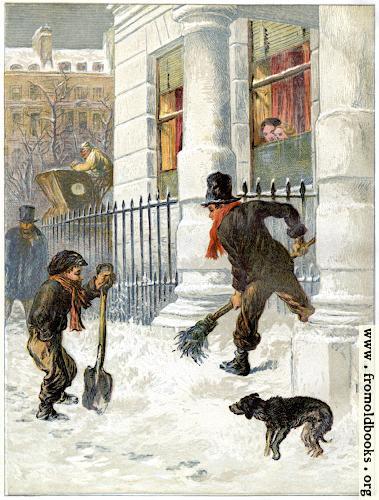 [Picture: Frontispiece: The Snow Sweepers (1865)]