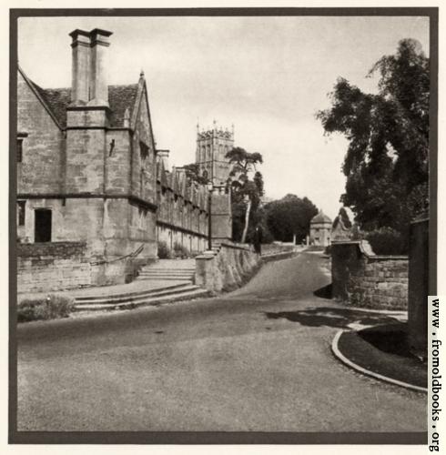 [Picture: Plate 3. Chipping Campden Church and Almshouses]