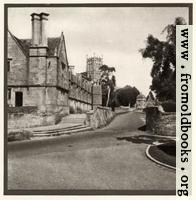 [picture: Plate 3. Chipping Campden Church and Almshouses]