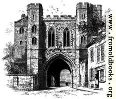 [picture: Edgar's Gateway, Worcester]