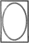 894.âFull-page border with laurel-leaf frame