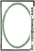 [picture: 894b.---Full-page border with green laurel leaves.]