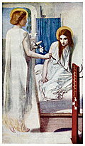 [Picture: Ecce Ancilla Domini [Behold the blesséd Mary]]