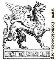 Printer’s Mark: Gryphon