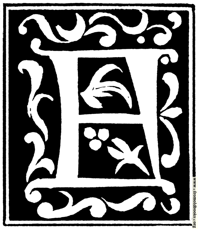 [Picture: Decorative initial letter “F” from 16th Century]