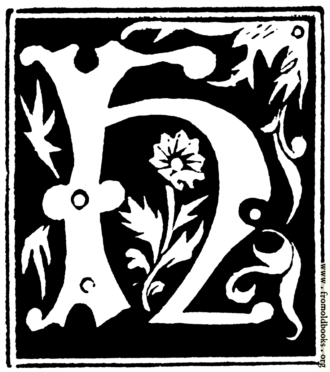 [Picture: Decorative initial letter “H” from 16th Century]