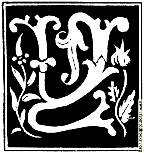 [Picture: Decorative initial letter “Y” from 16th Century]