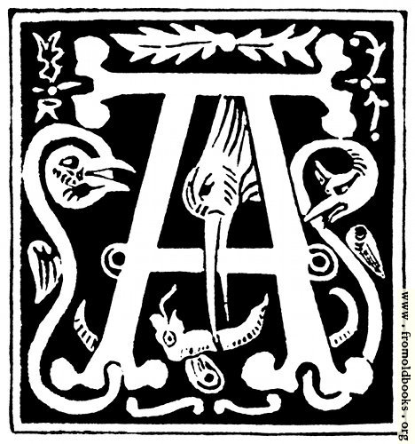 [Picture: Decorative initial letter “A” from 16th Century]