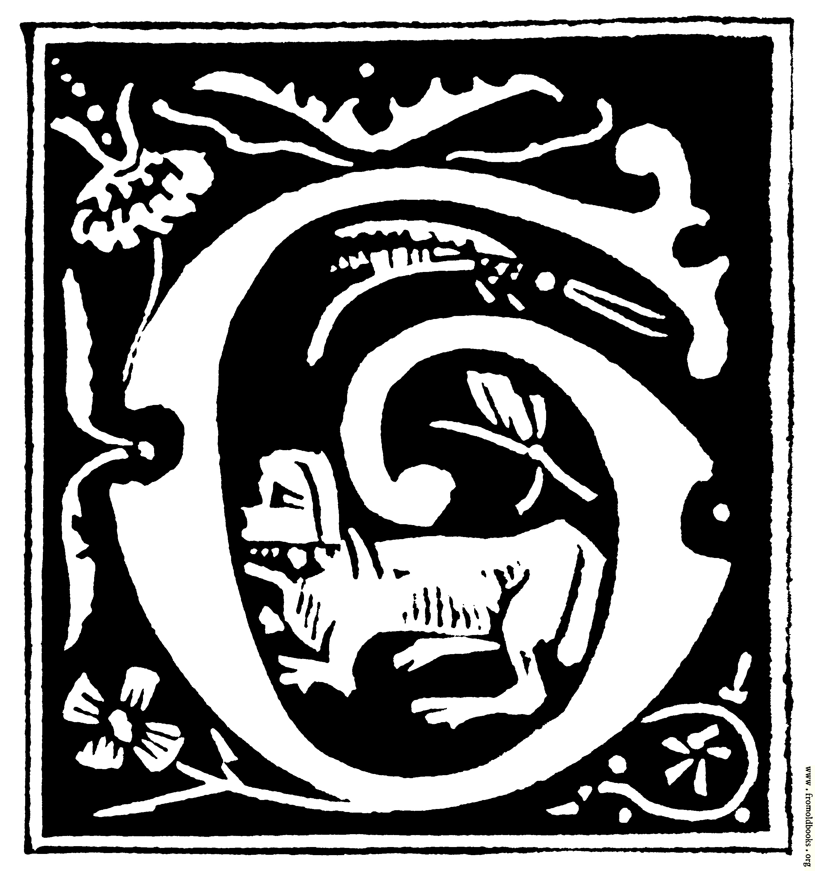 [Picture: Decorative initial letter “G” from 16th Century]