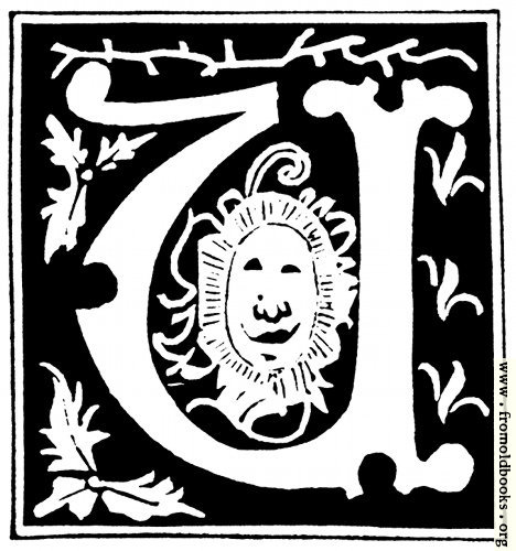 [Picture: Decorative initial letter “U” from 16th Century]