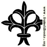 [picture: 53.28.---Trifoliate Calligraphic Ornament]