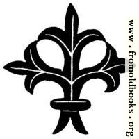 [picture: 53.28.---Trifoliate Calligraphic Ornament]