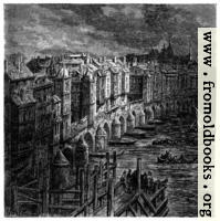 London Bridge in 1694