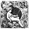 [Picture: Decorative initial letter “B” with boy and book]