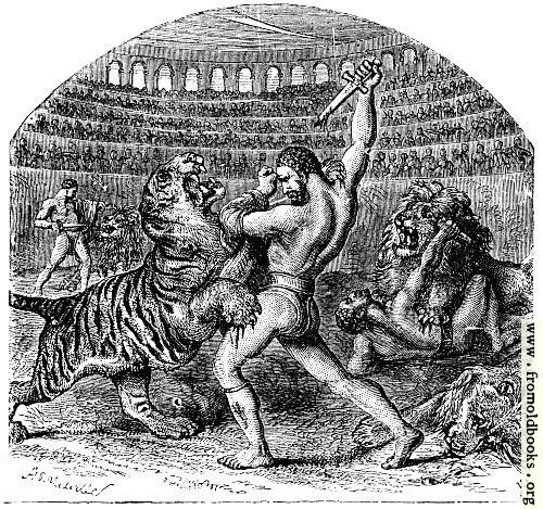 [Picture: Combat of Gladiators with Wild Animals]