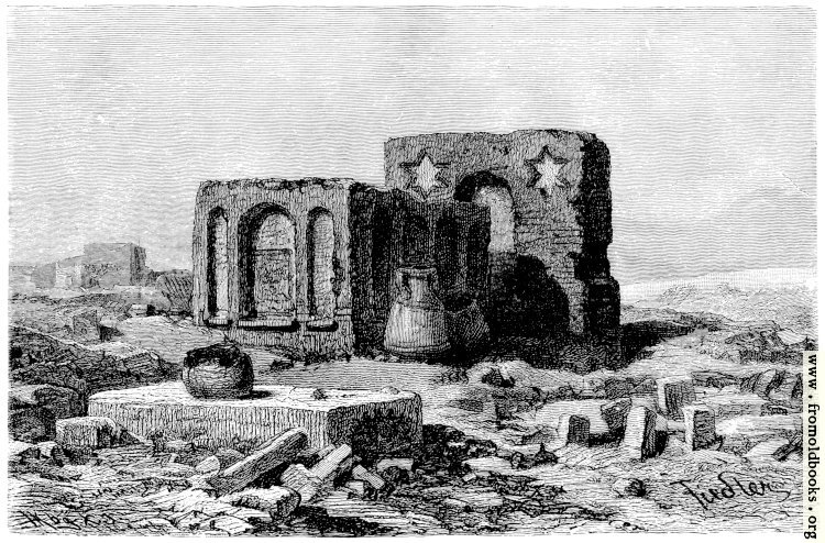 [Picture: In the desert between Assouan and Philae.]