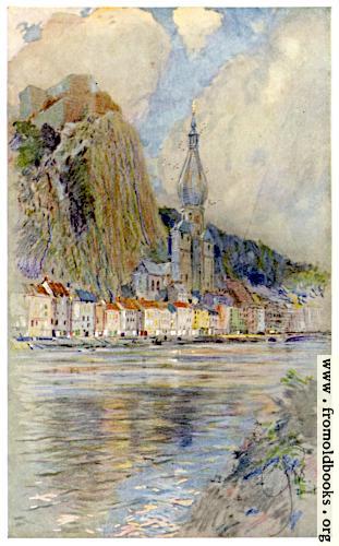 [Picture: Frontispiece: Dinant, Showing Old Castle and Cathedral]