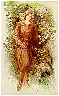 [Picture: Rosalind. In an Old Monastery Garden.]