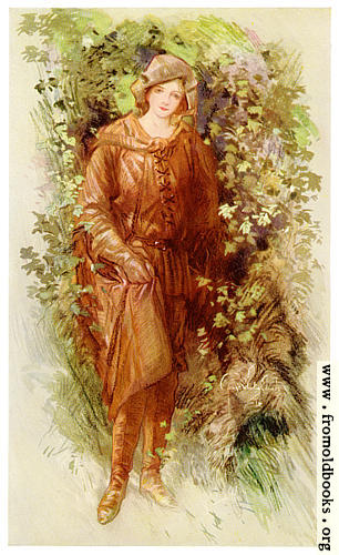 [Picture: Rosalind. In an Old Monastery Garden.]