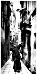 [Picture: Fraile mendicante, en Venecia.]
