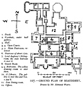 [Picture: 107.—Ground Plan [of Beaudesert]]