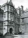 [Picture: Condover Hall, Shropshire: Corner of the North Elevation]