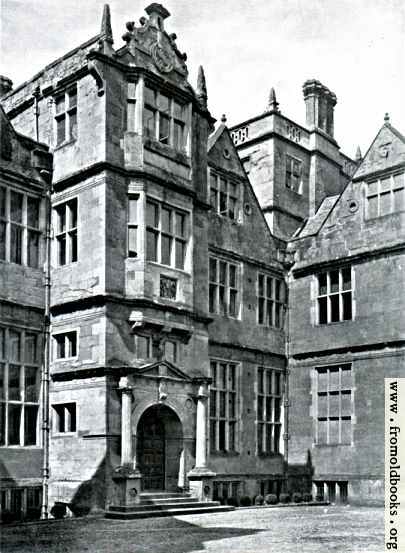 [Picture: Condover Hall, Shropshire: Corner of the North Elevation]