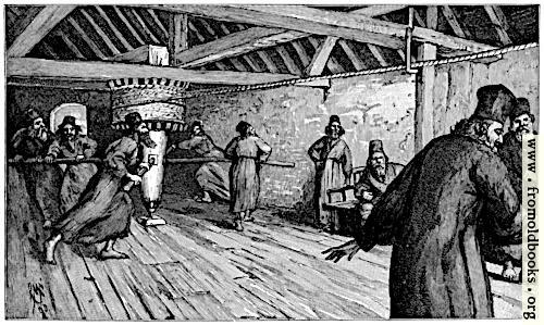[Picture: Capstan turned by monks at the Metamorphosis Monastery]