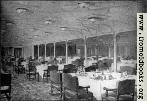 Frontispiece 2: Grand Dining Saloon—S.S. Titanic.