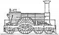 [Picture: Great Western express engine]