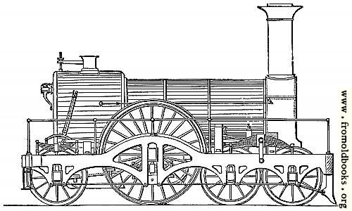 [Picture: Great Western express engine]