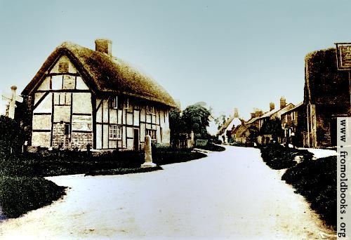 [Picture: Frontispiece, Denchworth, hand coloured]