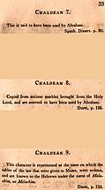 [Picture: Page 33: Chaldean (English description)]