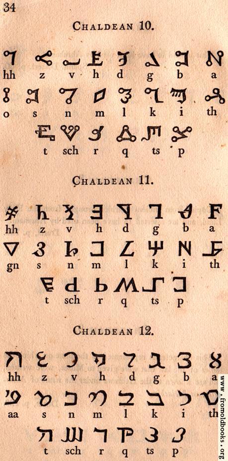 [Picture: Page 34: Chaldean]