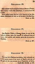 [Picture: Page 39: Chaldean (English description)]