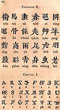 [Picture: Page 44: Chinese; Coptic]