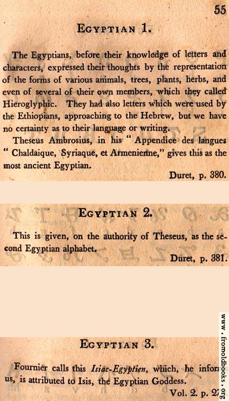 [Picture: Page 55: Egyptian (English description)]