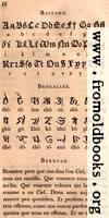 [picture: Page 18: Bastard; Bengallee (Bengali)?; Berryan]
