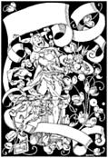 [Picture: Menu Card 1: Court Jester]