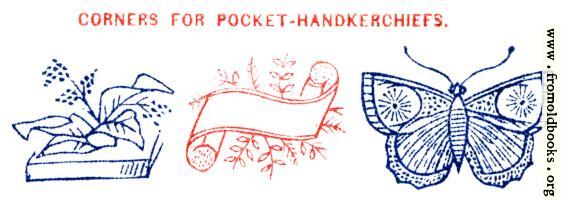 [picture: Corners for Pocket-Handkerchiefs]