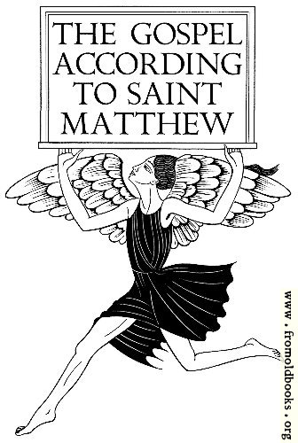 [Picture: Gospel of Matthew]