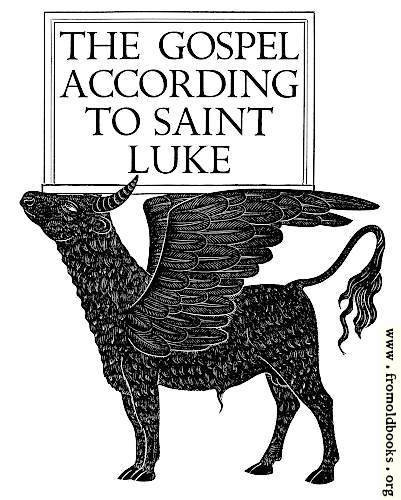 [Picture: Gospel of Luke]