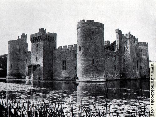 [Picture: 18.  Bodiam Castle, Sussex (1386)]