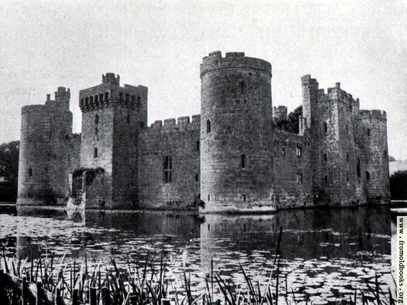 [Picture: 18.  Bodiam Castle, Sussex (1386)]