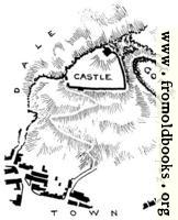 [picture: Peak Castle, Derbyshire: Plan of the Site.]