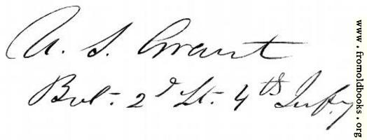 [picture: General Grant's signature]